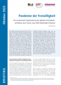 Cover Pandemie der Freiwilligkeit
