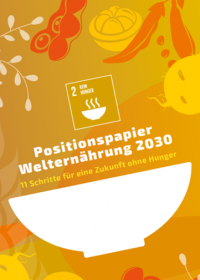 Cover Positionspapier Welternährung 2020