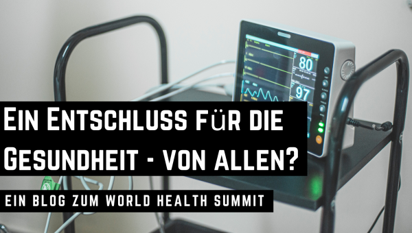 World Health Summit Post Blog Gerät
