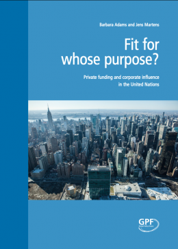Cover Fit for whose purpose? REPORT
