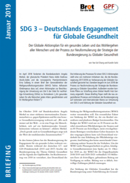 Cover sdg3 deutschlands engagement für globale gesundheit