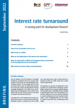 Cover Interest rate turnaround