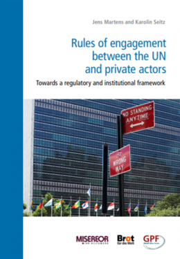 Cover_Rules of engagement between the UN and private actors