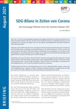 SDG Bilanz 