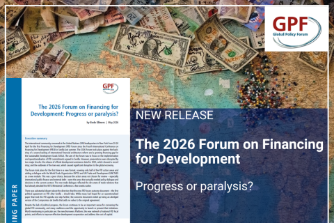 The 2026 Forum on Financing for Development: Progress or paralysis?