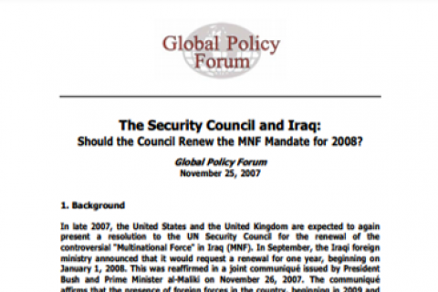 cover_security council and Iraq