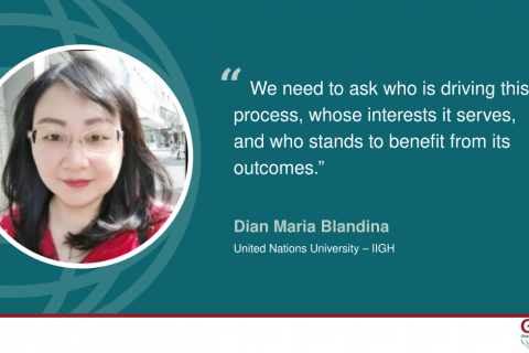Dian Maria Blandina, United Nations University