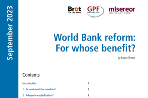 World Bank Reform